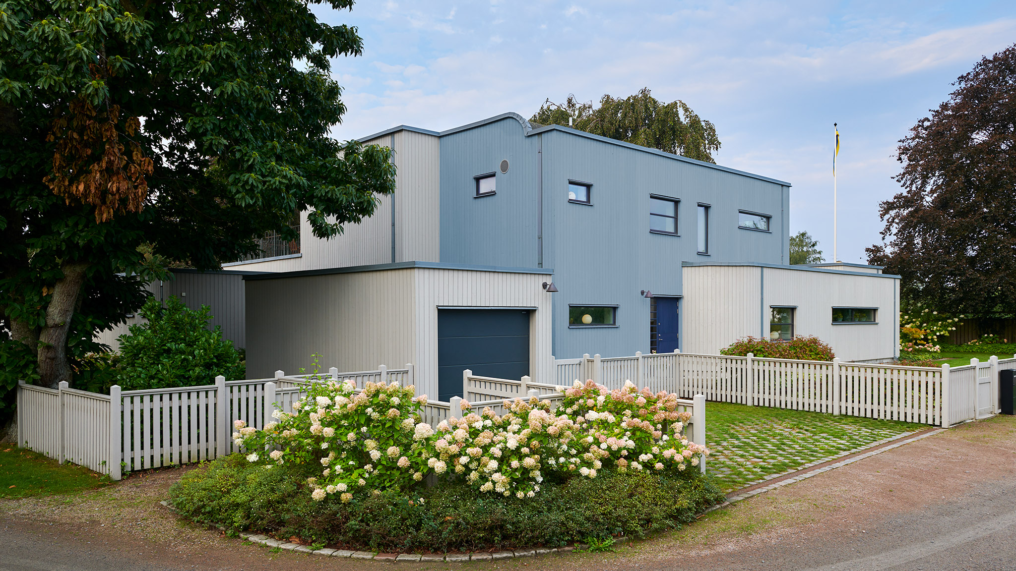 Blått hus Blått hus