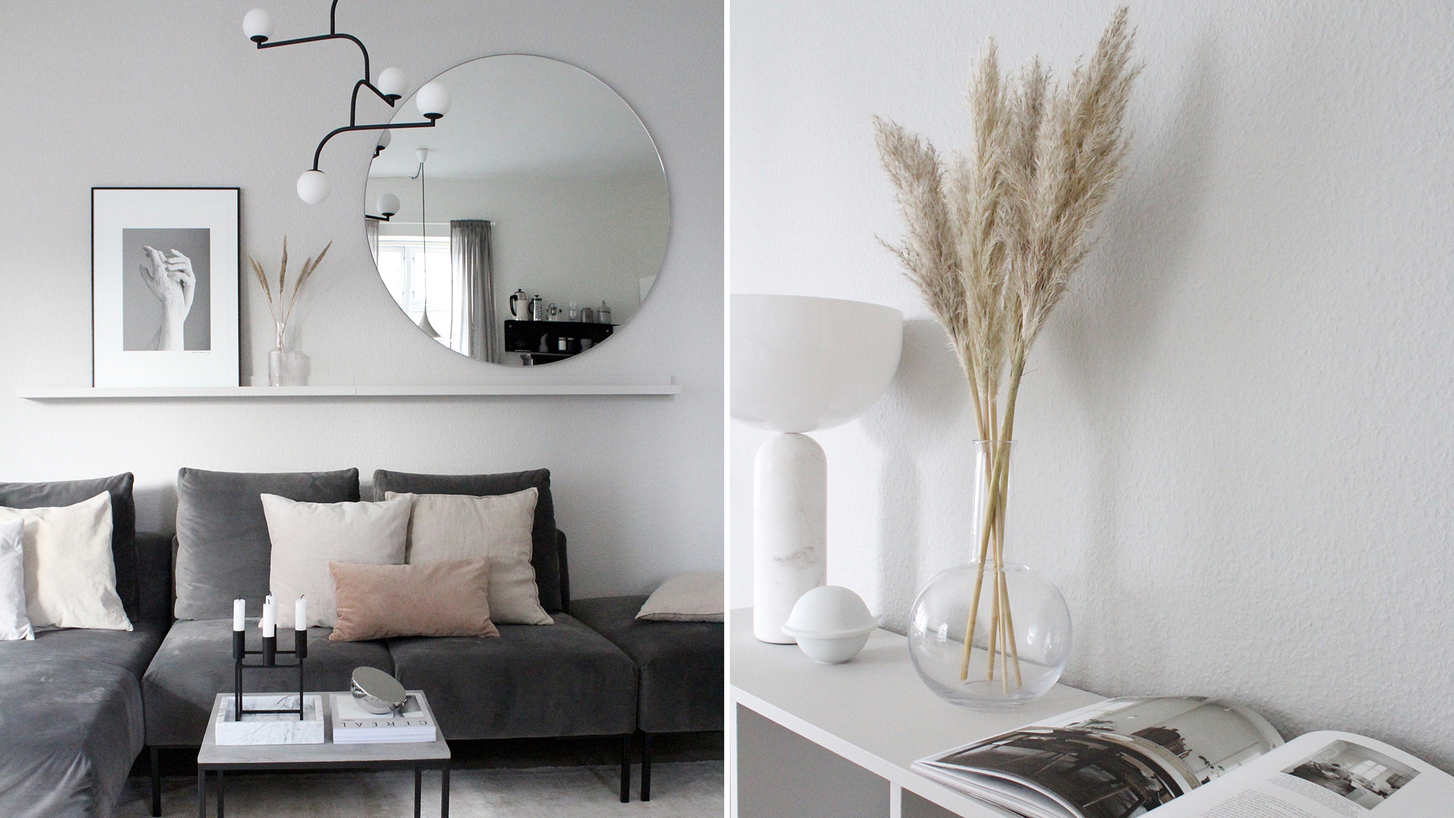 Carla Sofie Molge och kulören Warm Grey