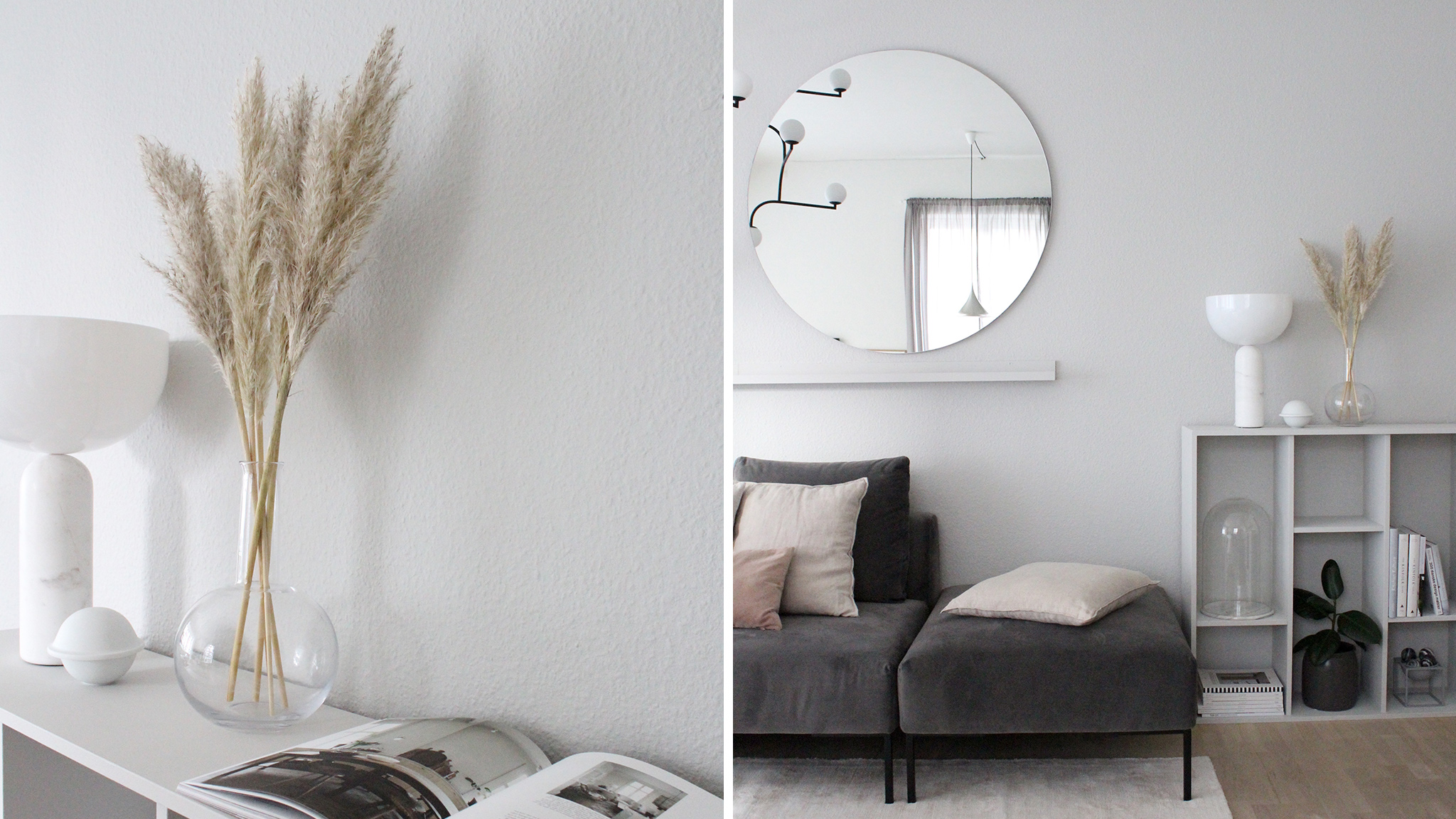 Carla Sofie Molge och kulören Warm Grey