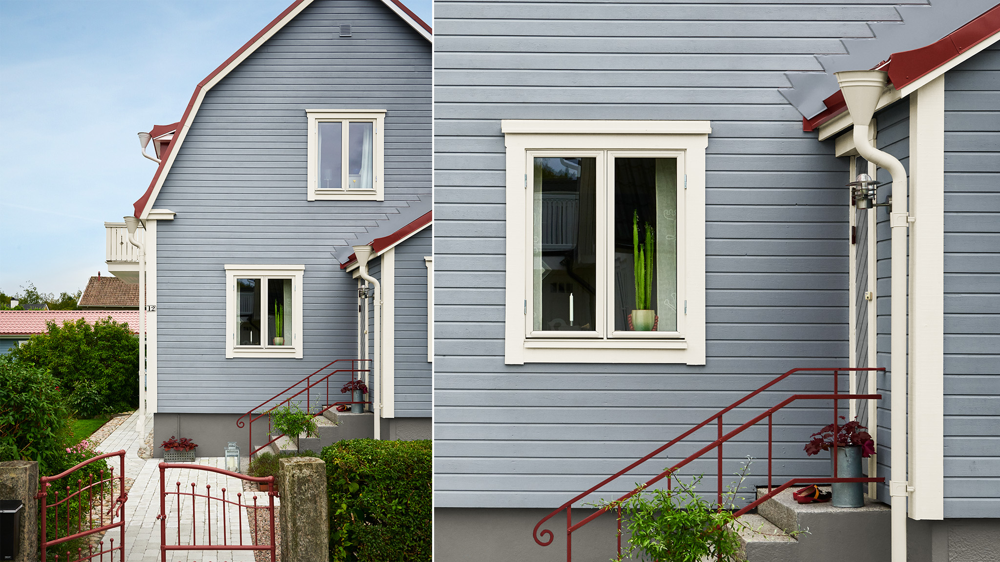 Blått hus Blått hus