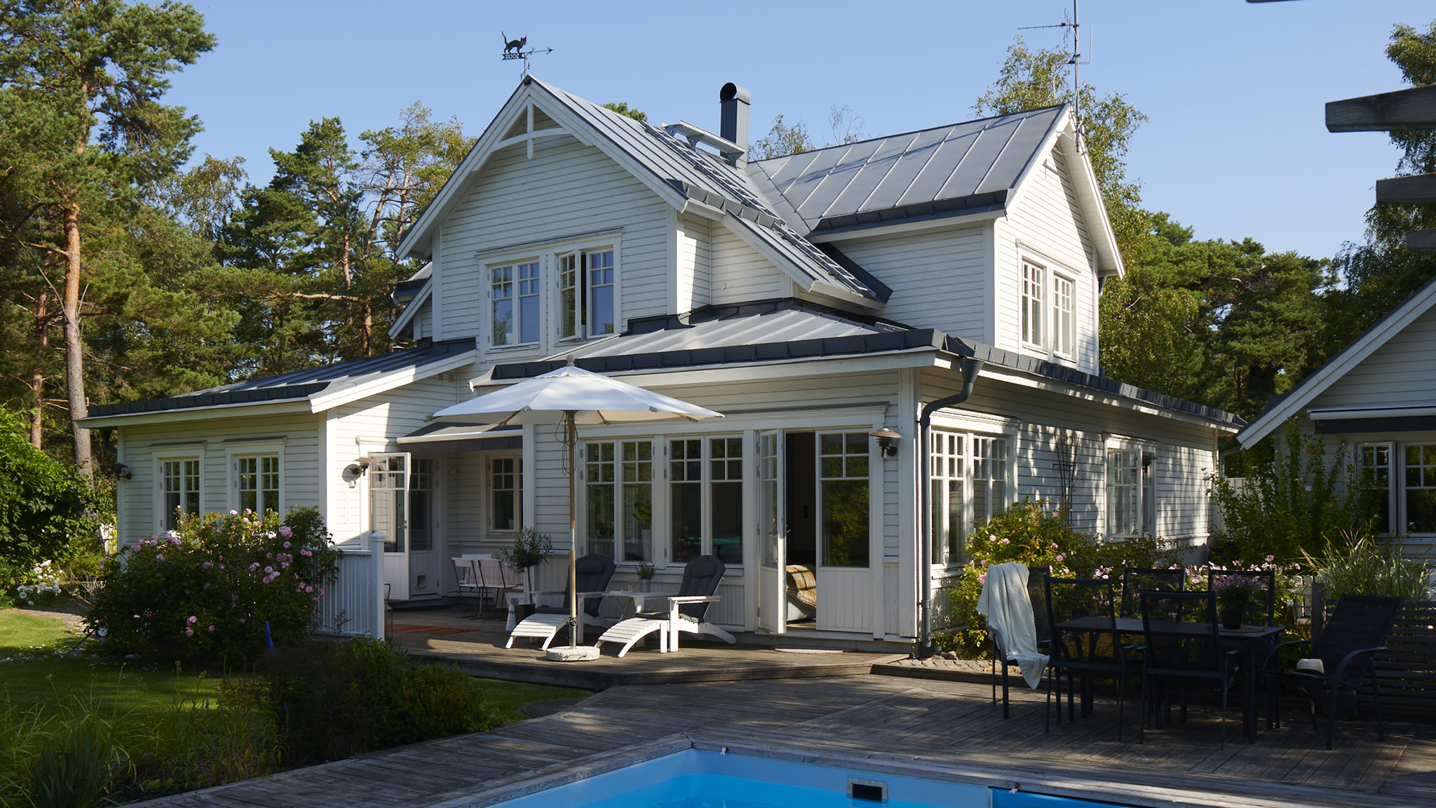 Vitt hus Vitt hus