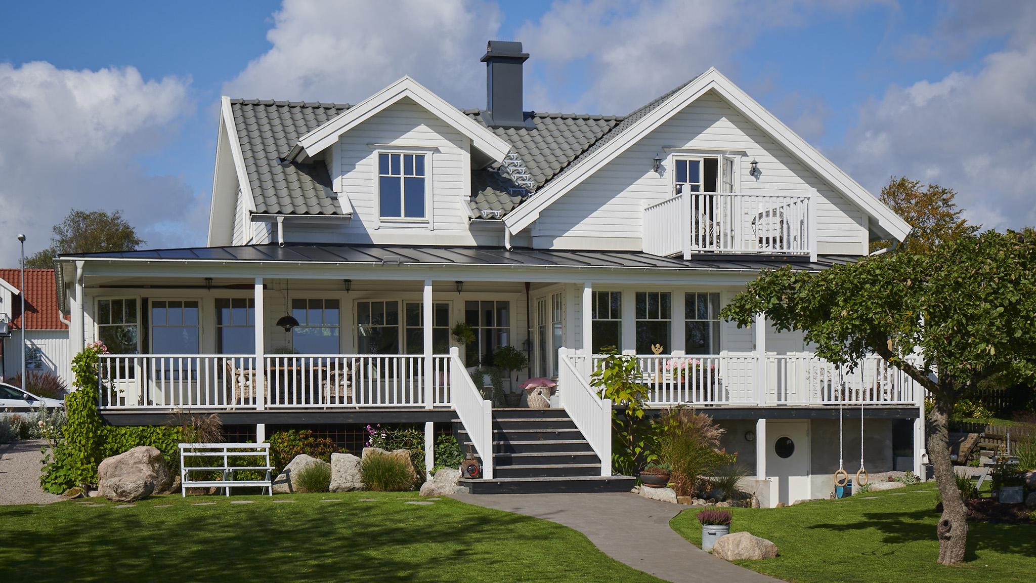 Vitt hus Vitt hus