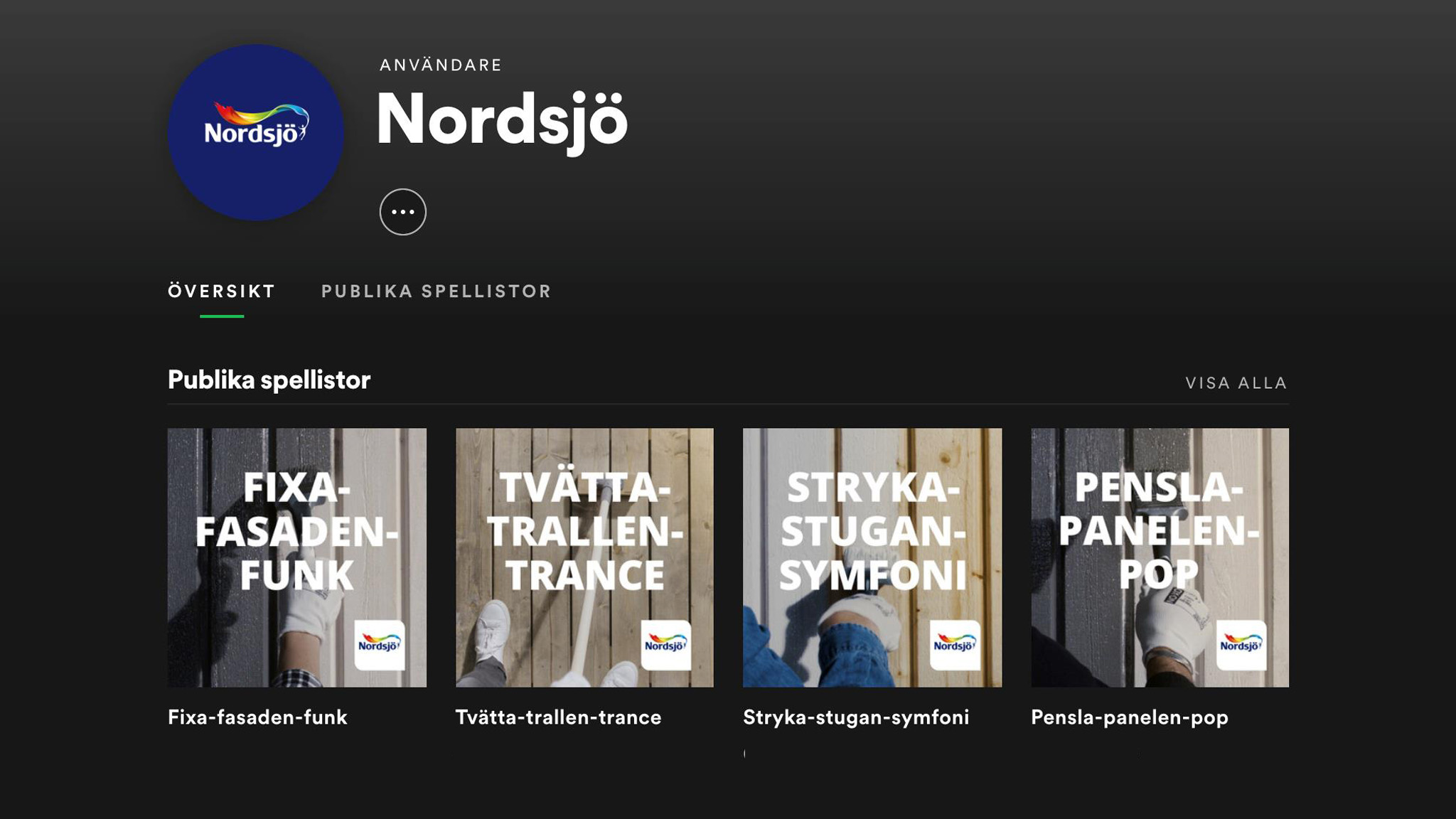 Nordsjö spotify Nordsjö spotify